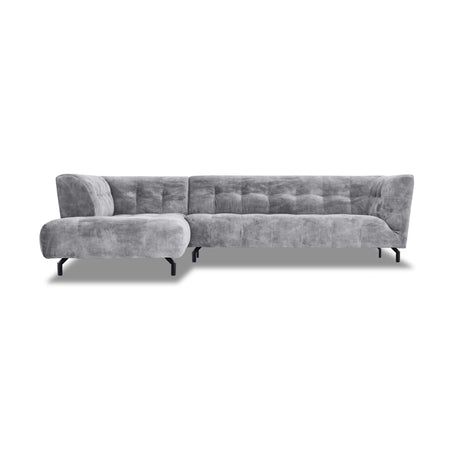 Ecksofa | Ecksofa | "Easy" in Paris Cloud - Wolkengrau - Links von LIVING online kaufen bei LIVINGforme.