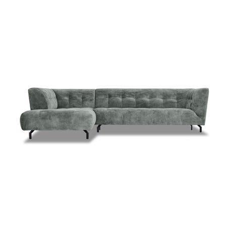 Ecksofa | Ecksofa | "Easy" in Paris grey - Grau - Links von LIVING online kaufen bei LIVINGforme.