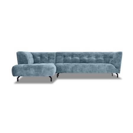 Ecksofa | Ecksofa | "Easy" in Paris Sapphire - Saphirblau - Links von LIVING online kaufen bei LIVINGforme.