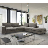 Ecksofa | Ecksofa | "Montreal" mit Hocker -  von LIVING online kaufen bei LIVINGforme.