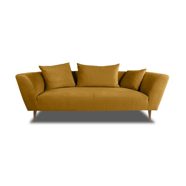 Einzelsofa | Sofa | "Emilia" – Gold -  von LIVING online kaufen bei LIVINGforme.