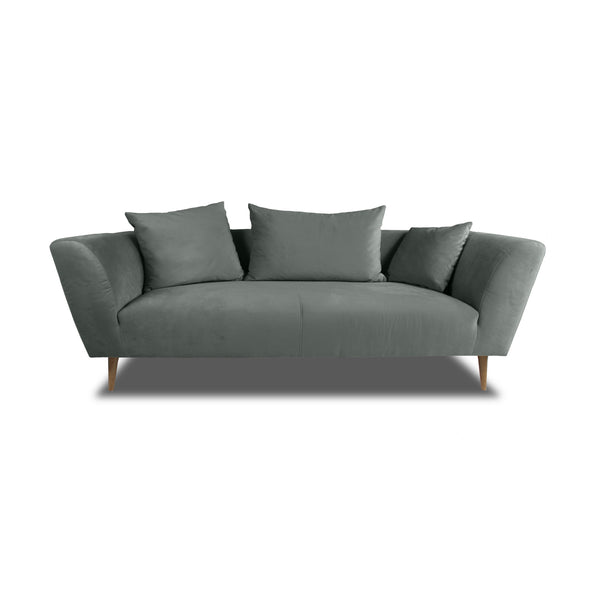Einzelsofa | Sofa | "Emilia" – Grey -  von LIVING online kaufen bei LIVINGforme.