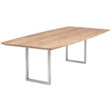 Esstisch | Esstisch | Lara Natural aus Eiche auf Metallbeinen - 160cm x 90cm von LIVING online kaufen bei LIVINGforme.