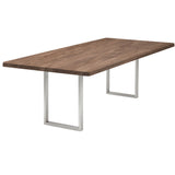 Esstisch | Esstisch | Lara Sand aus Eiche, lackiert auf Metallbeinen - 160cm x 90cm von LIVING online kaufen bei LIVINGforme.