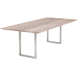 Esstisch | Esstisch | Lara White Grey aus Eiche, lackiert auf Metallbeinen -  von LIVING online kaufen bei LIVINGforme.