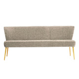 Sitzbank | Sitzbank | "Eve" - Facet Kiezel - 83cm x 65cm x 173cm von LIVING online kaufen bei LIVINGforme.