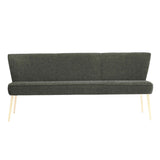 Sitzbank | Sitzbank | "Eve" - Facet Olive - 83cm x 65cm x 173cm von LIVING online kaufen bei LIVINGforme.