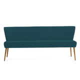 Sitzbank | Sitzbank | "Eve" - Royal Petrol -  von LIVING online kaufen bei LIVINGforme.