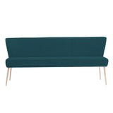 Sitzbank | Sitzbank | "Eve" - Royal Petrol - 83cm x 65cm x 173cm von LIVING online kaufen bei LIVINGforme.