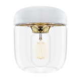 Pendelleuchte | UMAGE | "Acorn" Leuchte – White Polished Brass - von UMAGE online kaufen bei LIVINGforme.
