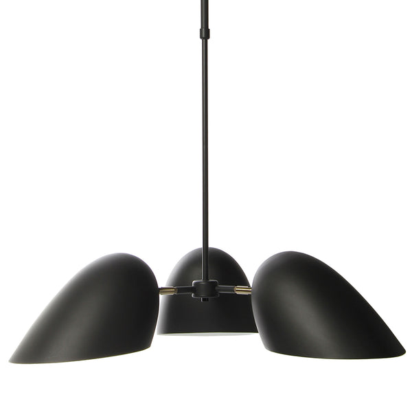 Pendelleuchte | Pendelleuchte | "Hitchcock" schwarz -  von Frandsen online kaufen bei LIVINGforme.