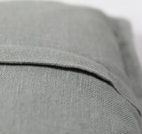 Kissenbezug | Kissenhülle | Linen in grau -  von LIVING online kaufen bei LIVINGforme.