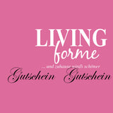 Gift Cards | Geschenkgutschein -  von LIVING online kaufen bei LIVINGforme.
