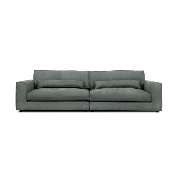 Sofa | Big Sofa | "Jack" – Grey -  von LIVING online kaufen bei LIVINGforme.