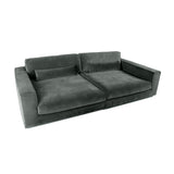 Sofa | Big Sofa | "Jack" – Grey -  von LIVING online kaufen bei LIVINGforme.