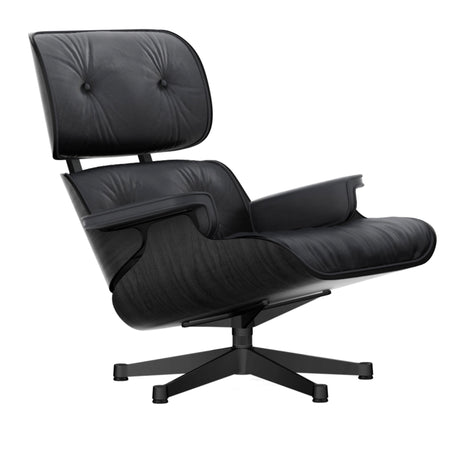 Sessel | Sessel | Lounge Chair - Esche schwarz mit Sternfuß schwarz beschichtet -  von Vitra online kaufen bei LIVINGforme.