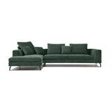 Ecksofa | Ecksofa | "Milano" – waldgrün -  von LIVING online kaufen bei LIVINGforme.