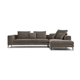 Ecksofa | Ecksofa | "Milano" – graubraun -  von LIVING online kaufen bei LIVINGforme.