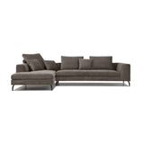 Ecksofa | Ecksofa | "Milano" – graubraun -  von LIVING online kaufen bei LIVINGforme.