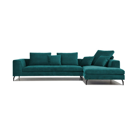 Ecksofa | Ecksofa | "Milano" – navyblau -  von LIVING online kaufen bei LIVINGforme.