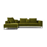 Ecksofa | Ecksofa | "Milano" – olivgrün -  von LIVING online kaufen bei LIVINGforme.