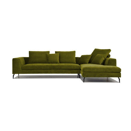 Ecksofa | Ecksofa | "Milano" – olivgrün -  von LIVING online kaufen bei LIVINGforme.