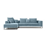 Ecksofa | Ecksofa | "Milano" – saphirblau -  von LIVING online kaufen bei LIVINGforme.