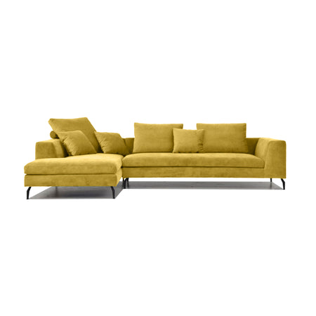 Ecksofa "Milano" – Paris Wolkengrau