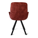 Stuhl | Samt-Armlehnstuhl | Coco in Rot -  von LIVING online kaufen bei LIVINGforme.