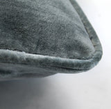 Kissenbezug | Kissenhülle Velours | silvergrey - von Living Collection online kaufen bei LIVINGforme.