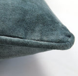 Kissenbezug | Kissenhülle Velours | steelgrey - von Living Collection online kaufen bei LIVINGforme.