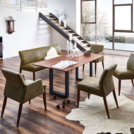 Sitzbank | Sitzbank | "Carl" Sierra Forest mit Rautensteppung -  von LIVING online kaufen bei LIVINGforme.