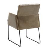 Stuhl | Armlehnstuhl  | "Carl" Sierra Forest mit Rautensteppung -  von LIVING online kaufen bei LIVINGforme.