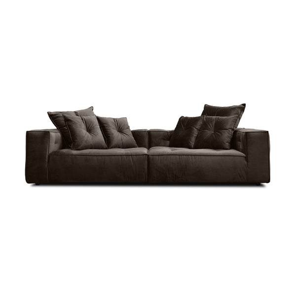Sofa | Sofa | "Tom" – graubraun -  von LIVING online kaufen bei LIVINGforme.