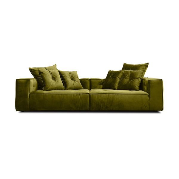 Sofa | Sofa | "Tom" – olivgrün -  von LIVING online kaufen bei LIVINGforme.