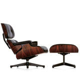 Sessel | Sessel | Lounge Chair - Santos Palisander mit Sternfuß poliert - Seiten schwarz -  von Vitra online kaufen bei LIVINGforme.