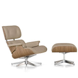 Sessel | Sessel | Lounge Chair – Nussbaum weiß pigmentiert mit Sternfuß verchromt -  von Vitra online kaufen bei LIVINGforme.