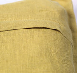Kissenbezug | Kissenhülle | Linen in gelb -  von LIVING online kaufen bei LIVINGforme.